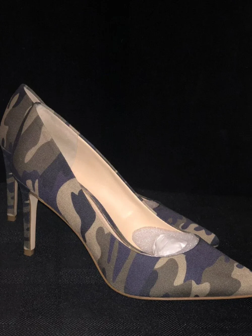 Jessica Simpson Carpena Camo Pump Heels Women Size 7.5 M Fatigue Camouflage